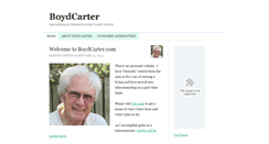 Desktop Screenshot of boydcarter.com