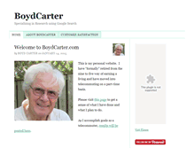 Tablet Screenshot of boydcarter.com