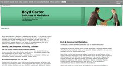 Desktop Screenshot of boydcarter.co.uk